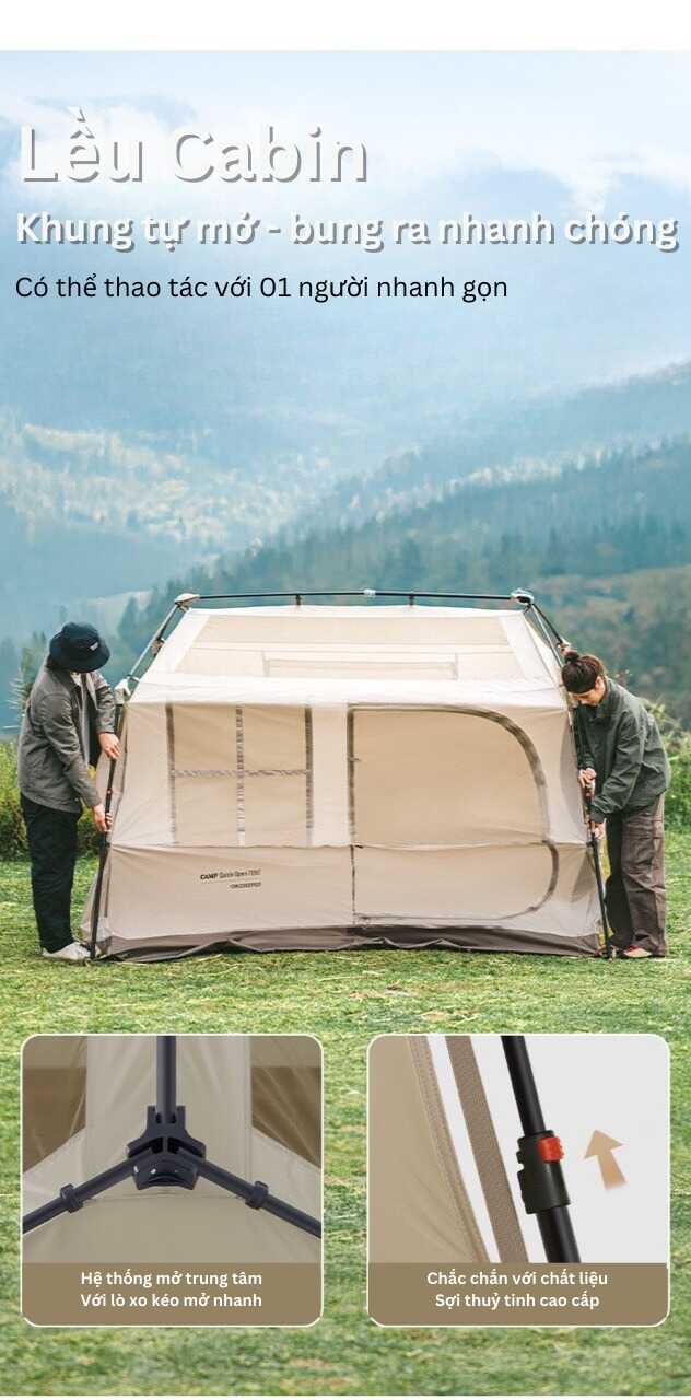 Lều cắm trại Naturehike Village 6.0 CNK2300ZP021