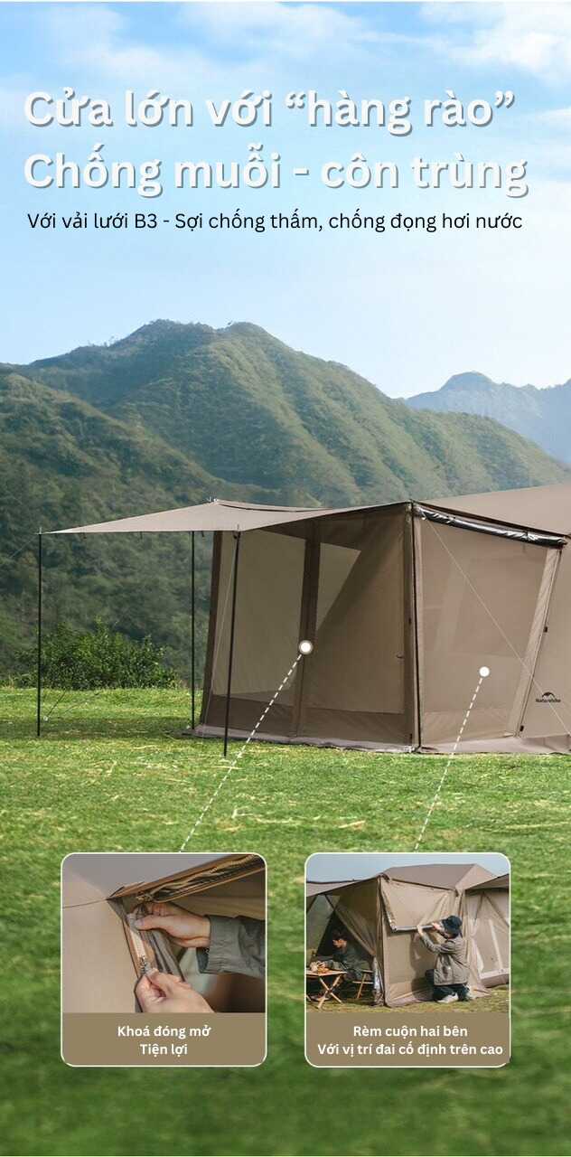 Lều cắm trại Naturehike Village 6.0 CNK2300ZP021