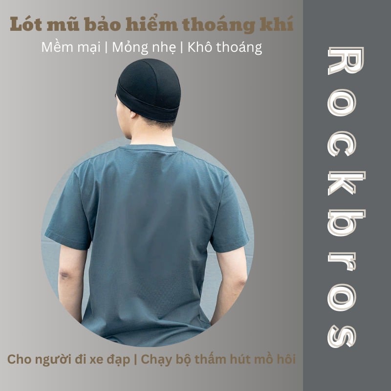 Lót mũ bảo hiểm vải lạnh - thoáng khí Rockbros YPP074