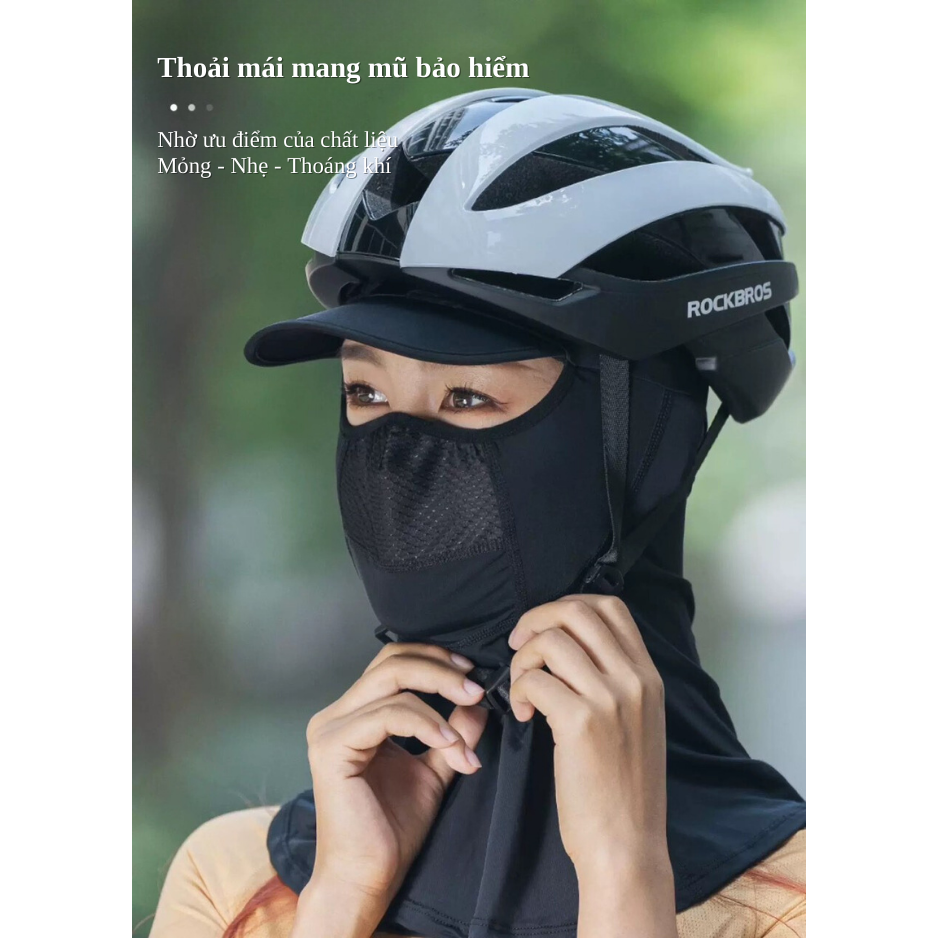 Mũ lưỡi trai che nắng UPF50+ Rockbros YPP038