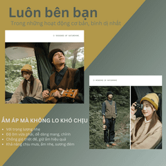 Mũ len thời trang nam nữ Naturehike CNH22MZ001