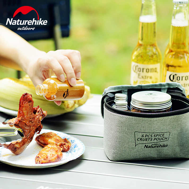 Bộ đựng gia vị 6 trong 1 Naturehike NH17T011-P cắm trại - picnic