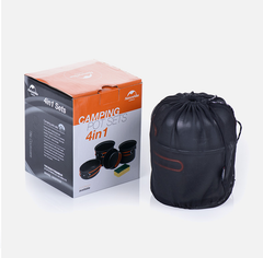 Bộ nồi dã ngoại Naturehike NH15T401-G chống rỉ
