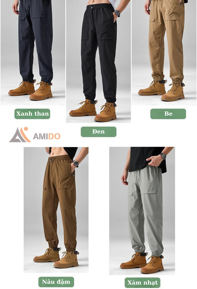Jogger thể thao nam nữ Amido ZKK-03