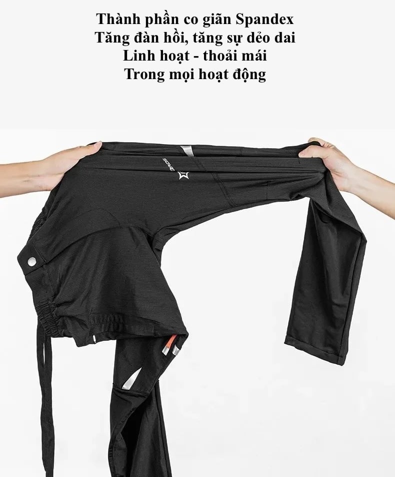 Quần gió thể thao nam Rockbros RKCK0001