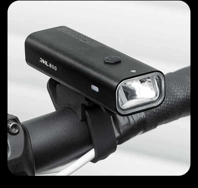 Đèn pin xe đạp siêu sáng Rockbros RHL800
