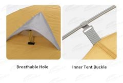 Lều chống nước Naturehike P-Series mang đi cắm trại, Trekking, leo núi