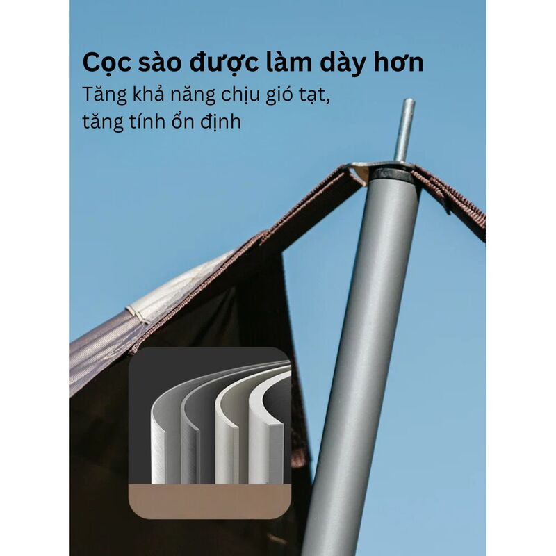 Tăng trung tâm cắm trại Naturehike C2350WS010