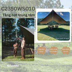 Tăng trung tâm cắm trại Naturehike C2350WS010