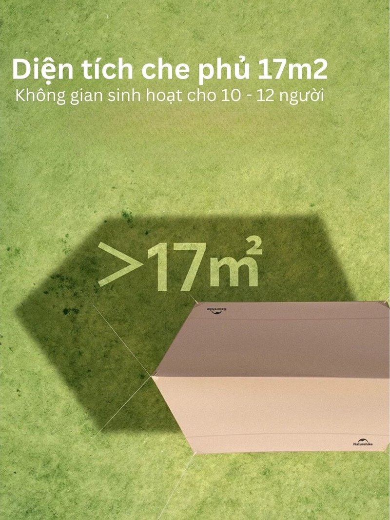 Tăng phủ Vinyl chống nắng cao cấp Naturehike CNK2350WS015