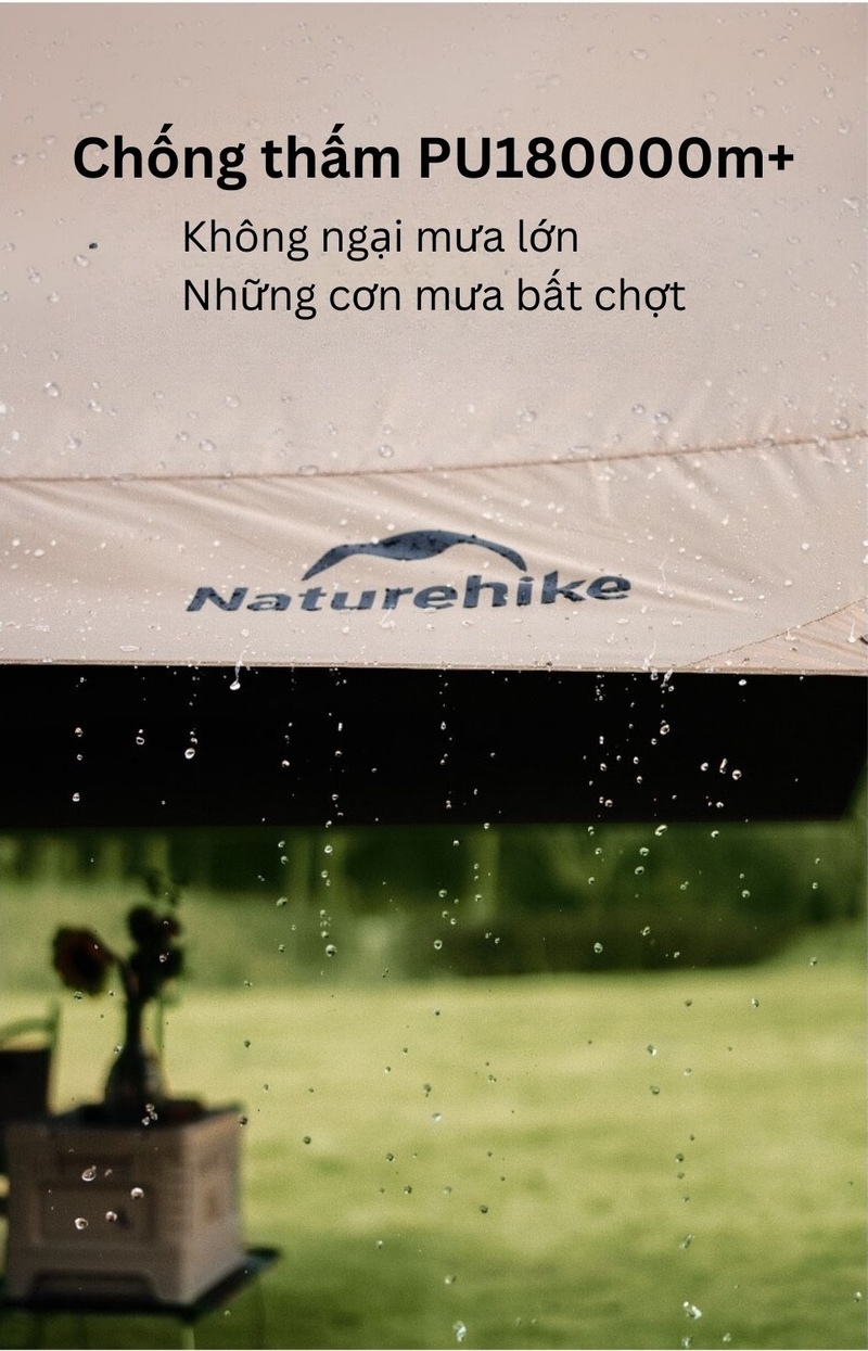 Tăng phủ Vinyl chống nắng cao cấp Naturehike CNK2350WS015