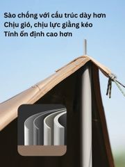Tăng phủ Vinyl chống nắng cao cấp Naturehike CNK2350WS015