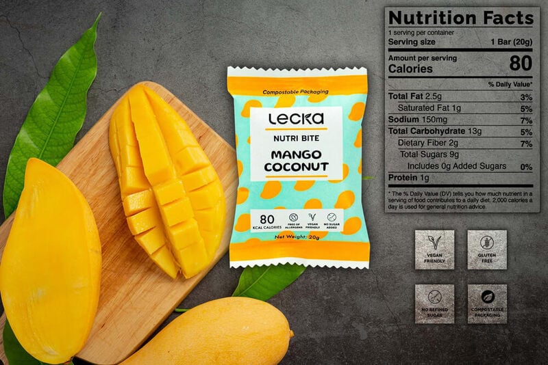 Thanh dinh dưỡng thể thao Lecka Nutri Bite - Nhiều vị khác nhau