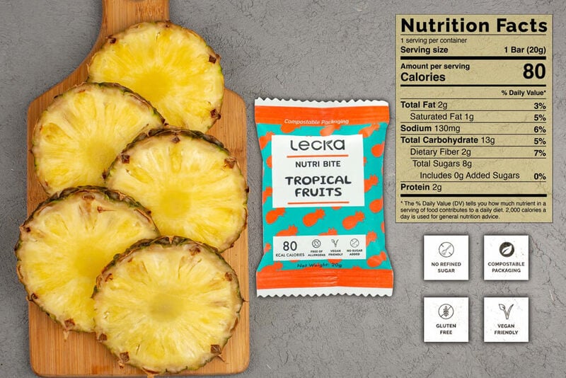 Thanh dinh dưỡng thể thao Lecka Nutri Bite - Nhiều vị khác nhau