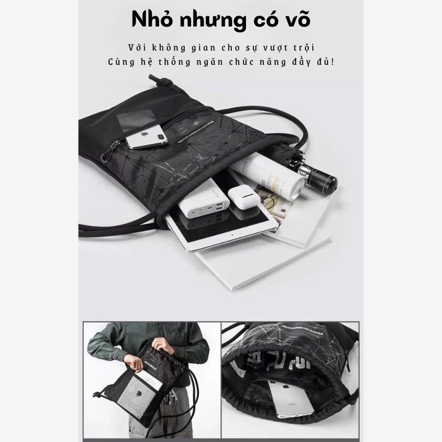 Túi dây rút thể thao Rockbros D49 - 15L