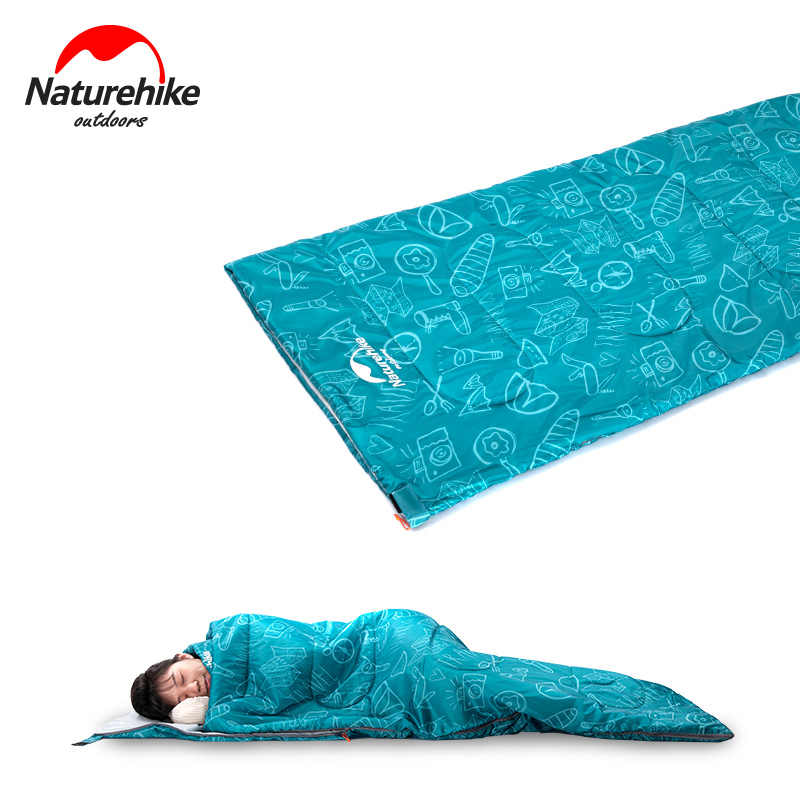 Túi ngủ dáng phong bì Naturehike NH19S150-D màu sắc rực rỡ