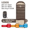 Túi ngủ du lịch leo núi Naturehike NH20MSD07 U150 U250 U350