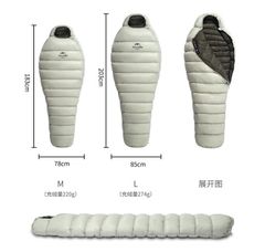 Túi ngủ lông vũ siêu nhẹ siêu ấm Naturehike NH21YD001