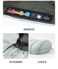 Túi ngủ lông vũ siêu nhẹ siêu ấm Naturehike NH21YD001