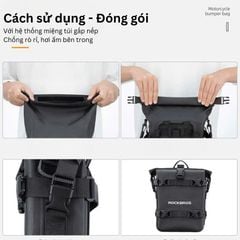 Túi mang đồ trên Moto Rockbros AS-095