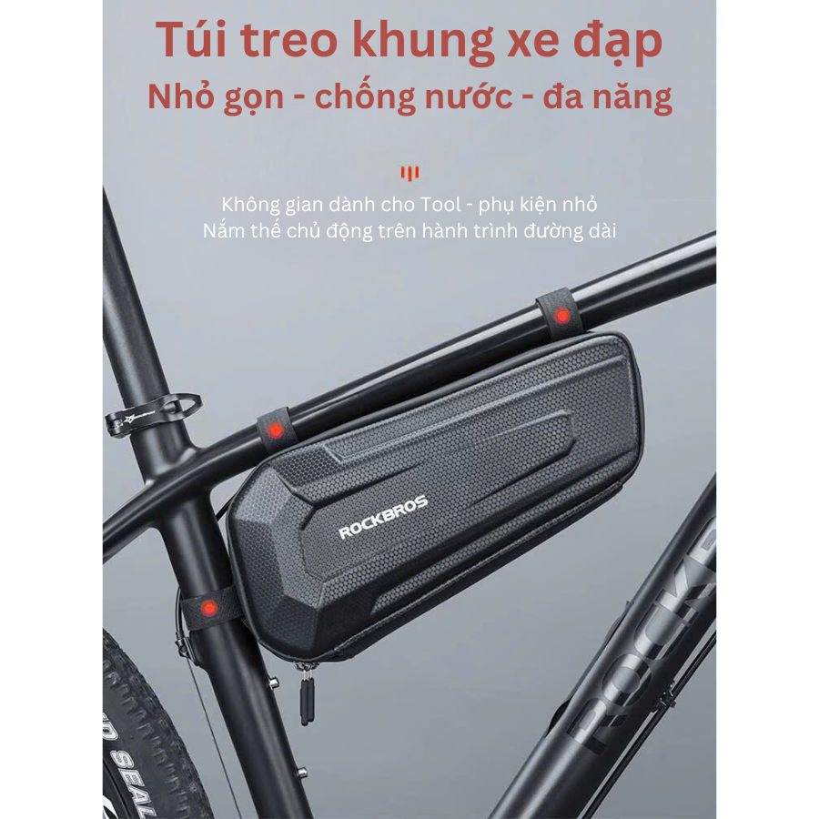 Túi treo khung xe đạp Rockbros 30180001001