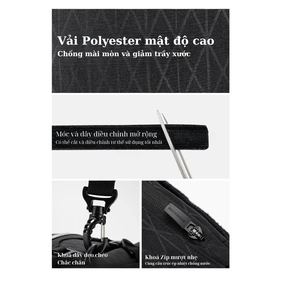 Túi treo xe đạp mang đồ đa năng Rockbros 30180017001