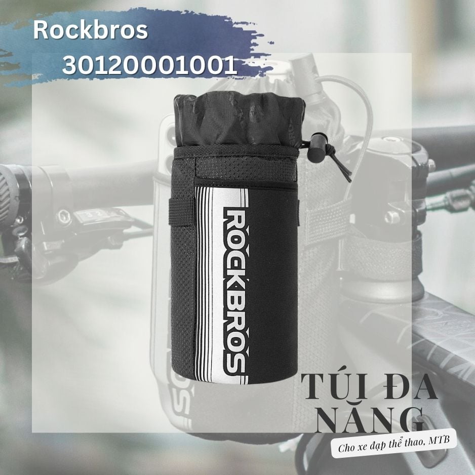 Túi đựng bình nước treo khung xe đạp Rockbros 30120001001