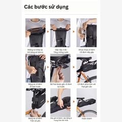 Túi treo yên xe đạp 8L Rockbros C38