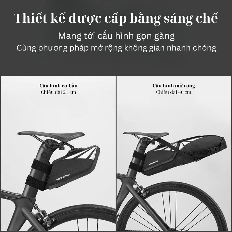 Túi treo yên xe đạp 8L Rockbros C38