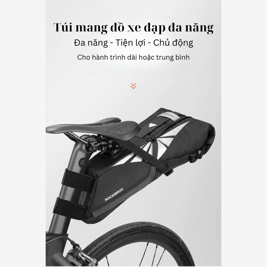 Túi treo yên xe đạp 8L Rockbros C38