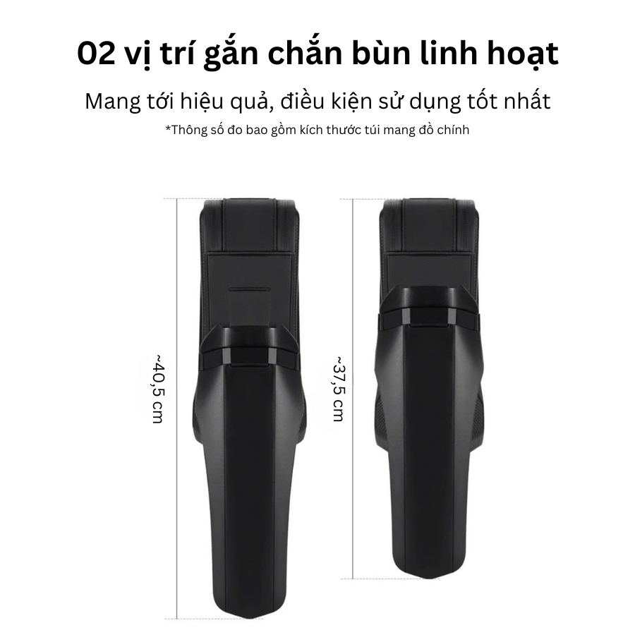 Túi treo yên kèm chắn bùn sau Rockbros 30130049001