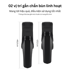 Túi treo yên kèm chắn bùn sau Rockbros 30130049001