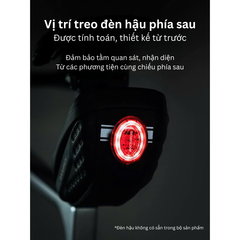 Túi treo yên kèm chắn bùn sau Rockbros 30130049001