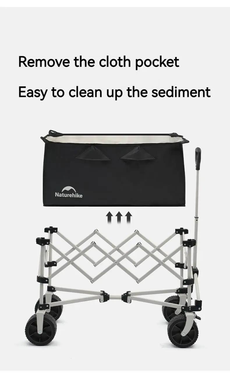 Xe đẩy đồ cắm trại Naturehike CNK2450JJ017