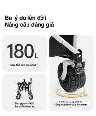 Xe đẩy đồ cắm trại Naturehike CNK2450JJ017