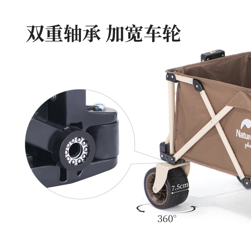 Xe kéo đồ mang đi cắm trại Naturehike NH20PJ009