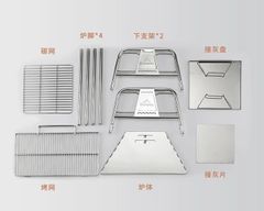 Bếp nướng than hoa Campingmoon MT5 & MT5 Max