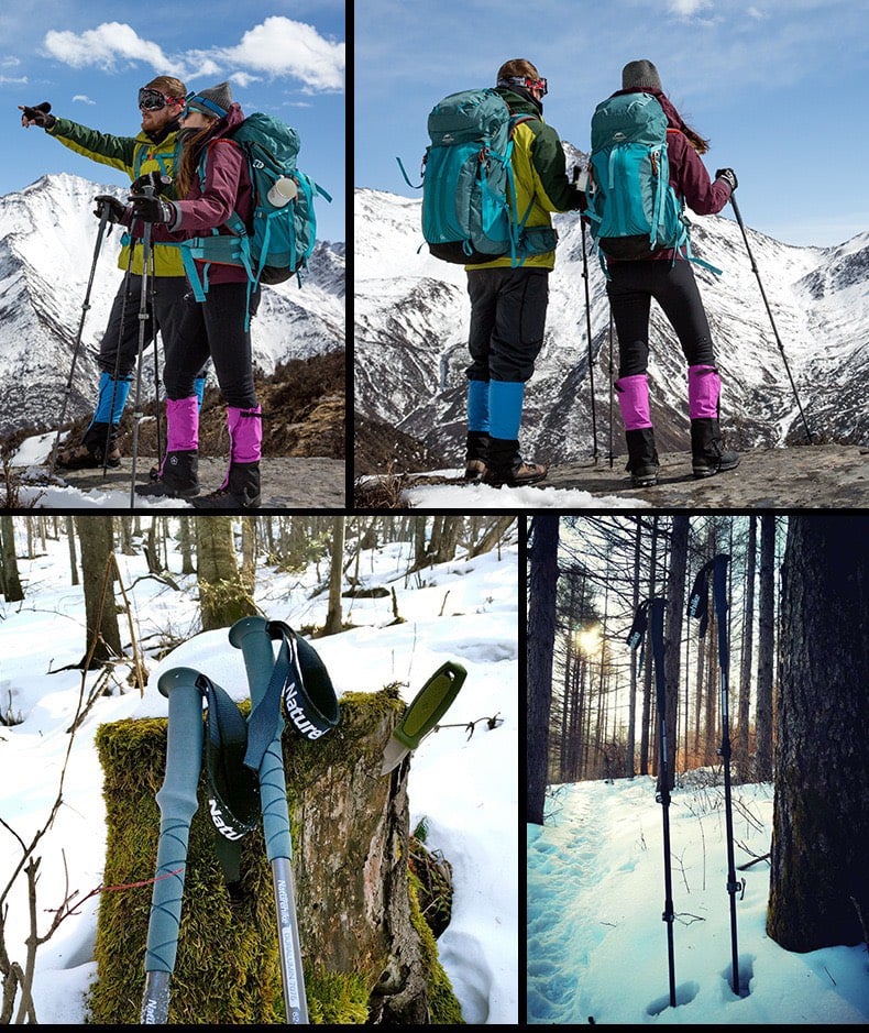 Gậy leo núi hợp kim nhôm Naturehike NH17D017-D siêu nhẹ