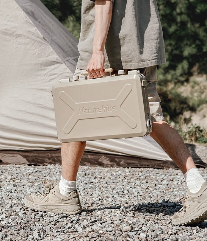 Bếp ga đôi cắm trại Naturehike Glamping CNH22CJ046