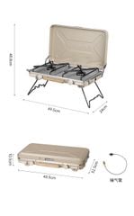 Bếp ga đôi cắm trại Naturehike Glamping CNH22CJ046