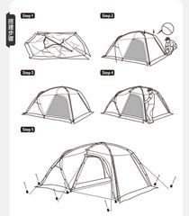 Lều đôi dã ngoại Naturehike CNK2300ZP017