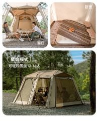 Lều Glamping tự bung Naturehike Village 13 - CNH23ZP12003
