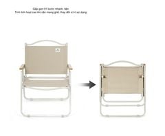Ghế gấp Kermit - ghế dã ngoại thư giãn Naturehike CNK2300JU012