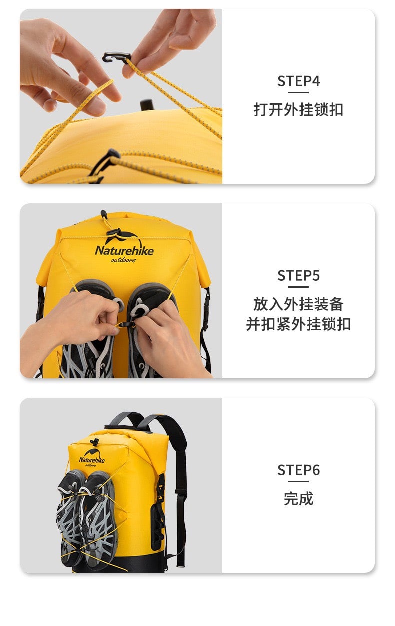 Balo mang đồ khô chống nước Naturehike NH21FSB04