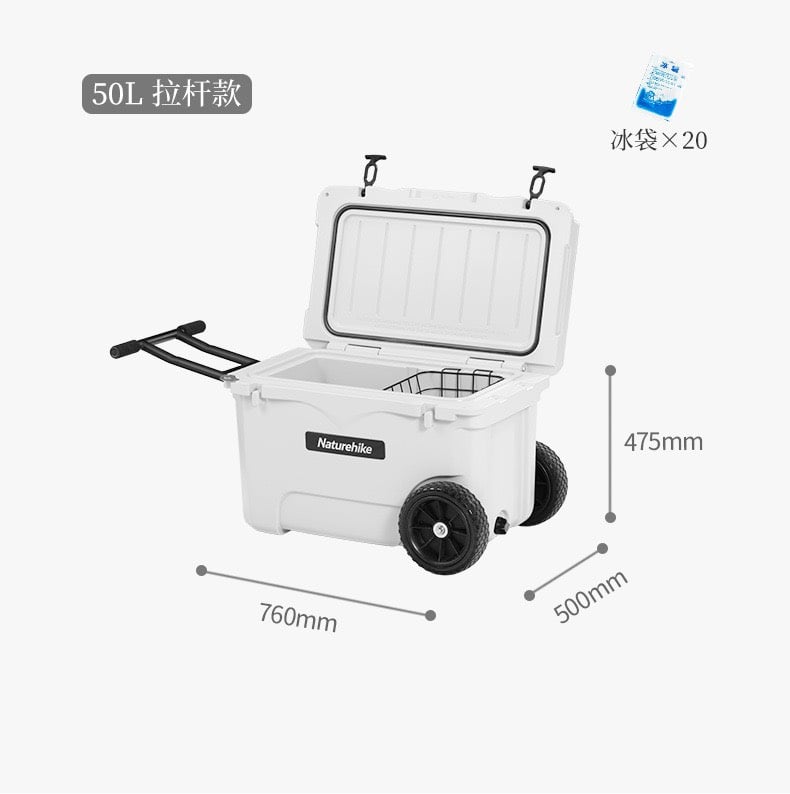 Thùng lạnh 50L Naturehike NH20SJ024 (Kéo tay)