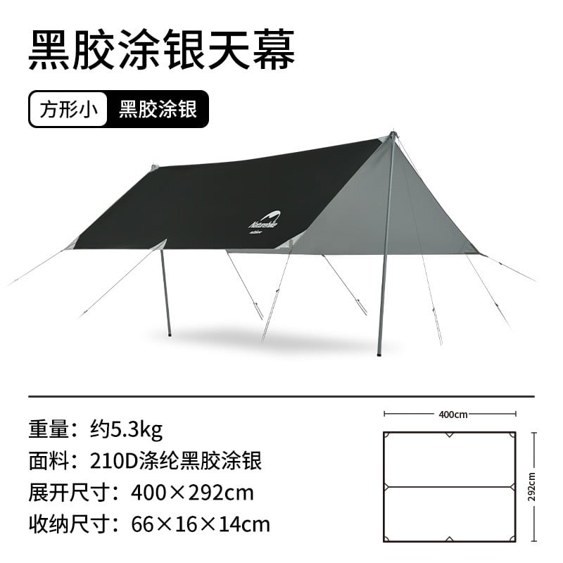 Tăng phủ Vinyl chống nóng Naturehike NH20TM006
