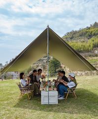Tăng chống nắng nóng Naturehike NH20TM006 keo Titan đen
