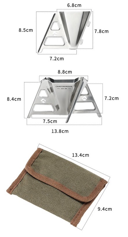 Phiễu pha cà phê Pour Over Campingmoon COF-01