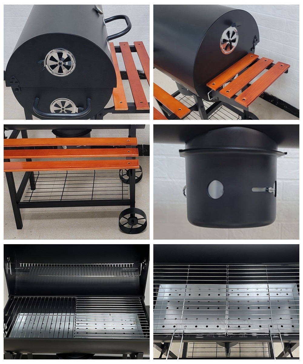 Bếp nướng BBQ xông khói kiểu Mỹ SCB-23