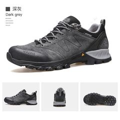 Giày Trekking - đi bộ đường dài nam Humtto 120562A-2 (Xám tối)